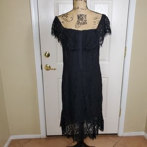 City Chic Black Lace Dress